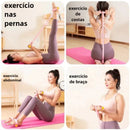 Elástico de Treino Caseiro - 250+ Variações de Treinos - Versátil e Fácil de Usar